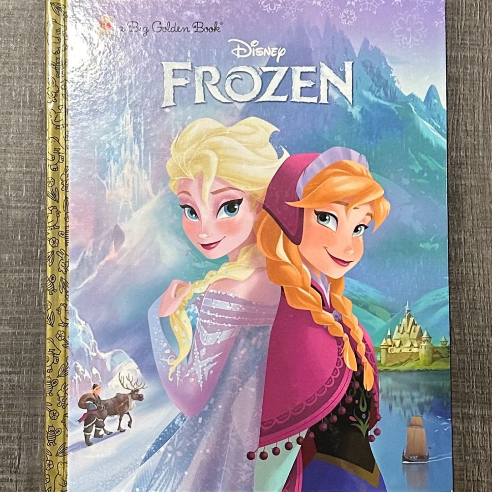 💞 Disney Frozen Big Golden Book Hardcover Children’s Book